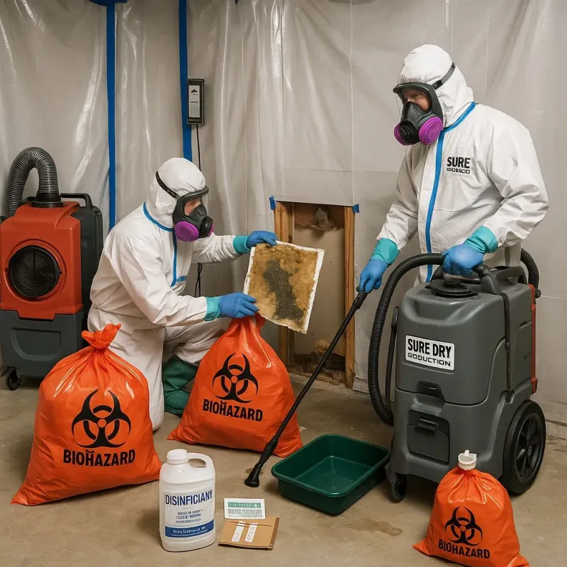 Contaminated Water Handling Protocols process in Murrells Inlet, SC
