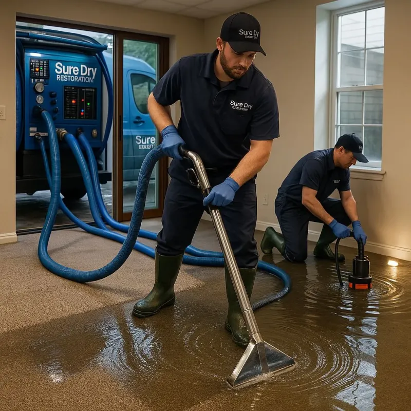 Water Extraction and Removal process in Murrells Inlet, SC